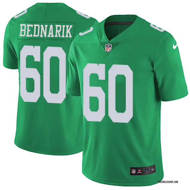 Men's Philadelphia Eagles Chuck Bednarik Green Limited Color Rush