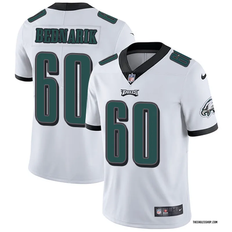 Men's Philadelphia Eagles Chuck Bednarik White Limited Jersey By Nike