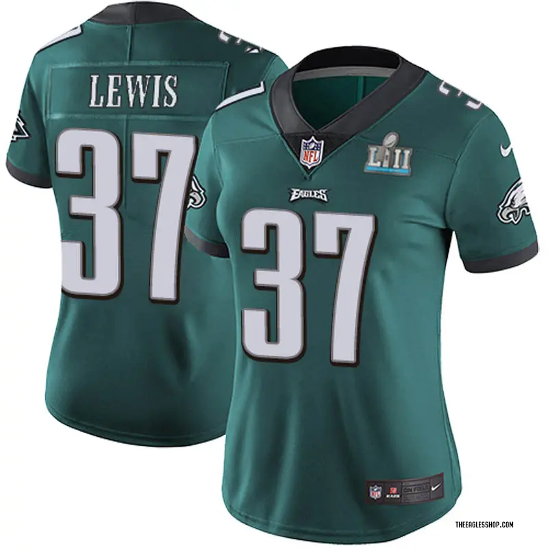Women's Philadelphia Eagles Ryan Lewis Green Limited Midnight Team