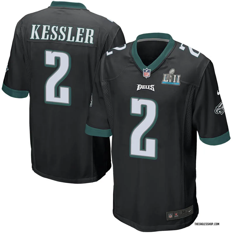 Youth Philadelphia Eagles Cody Kessler Black Game Alternate Super Bowl