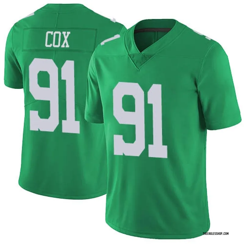 Youth Philadelphia Eagles Fletcher Cox Green Limited Vapor Untouchable