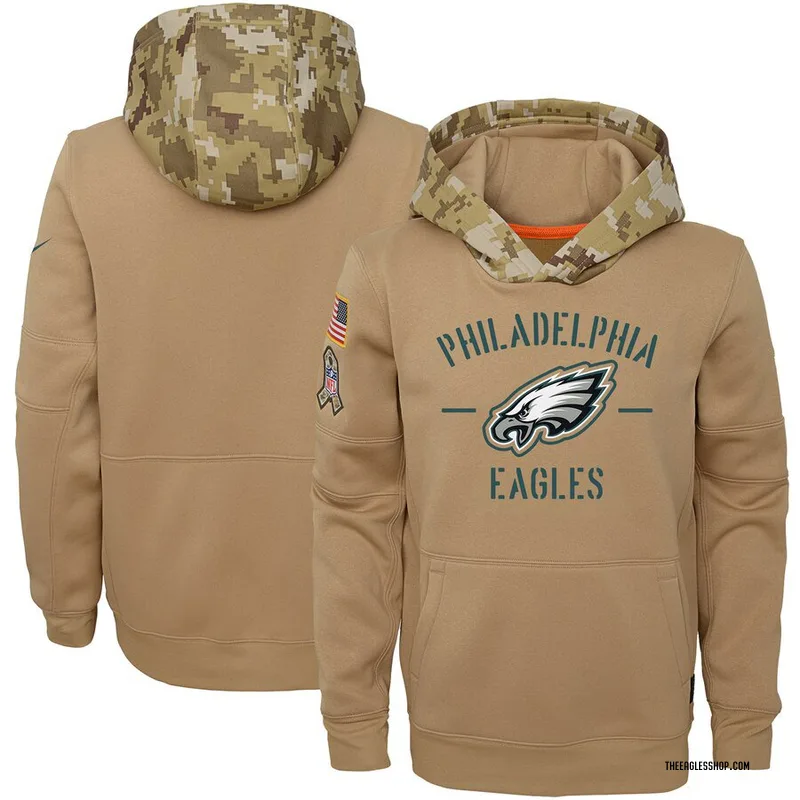 philadelphia eagles salute to service hoodie xl