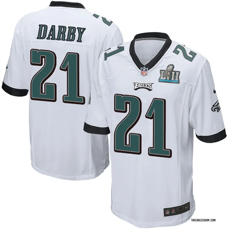 Youth Philadelphia Eagles Ronald Darby White Game Super Bowl LII Jersey